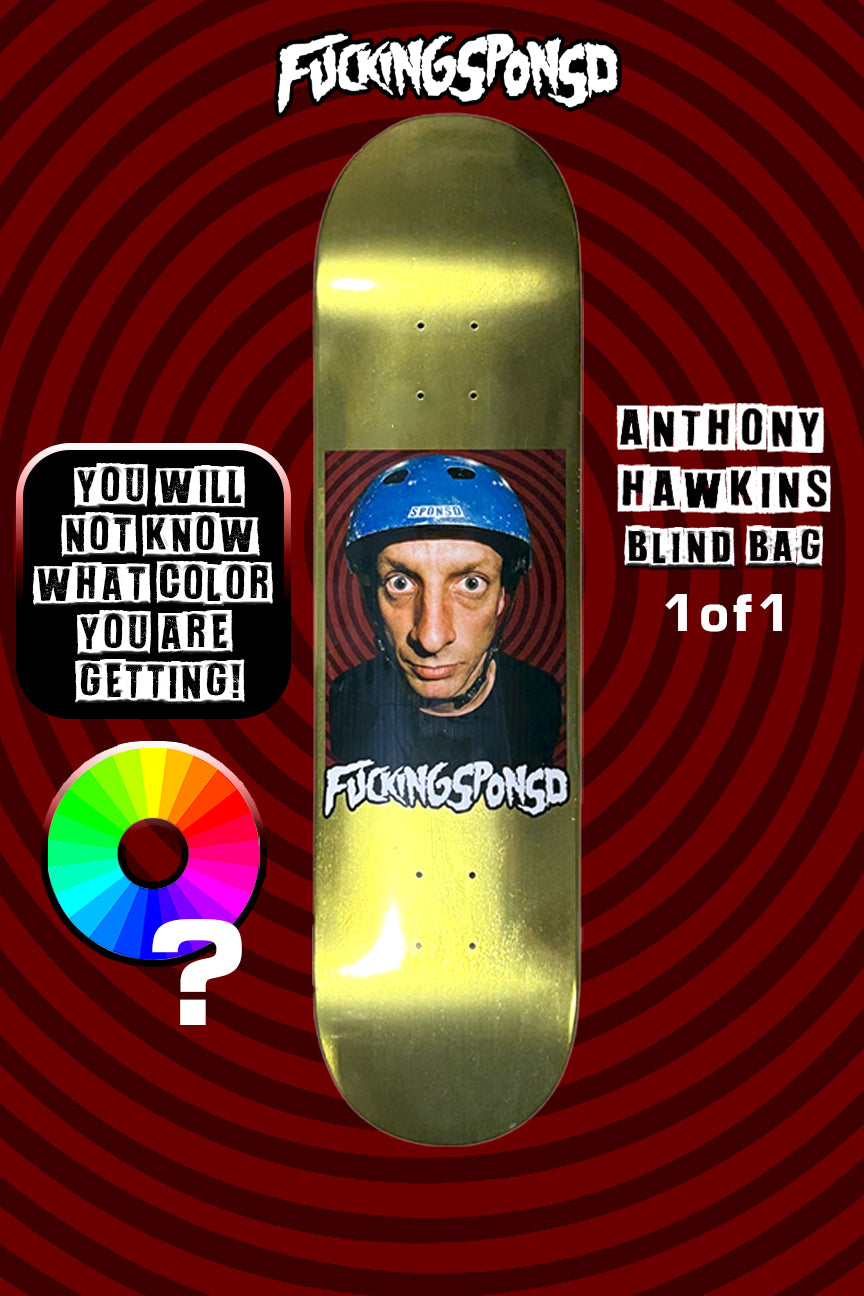 ANTHONY HAWKINS SKATEBOARD DECK (BLIND BAG)